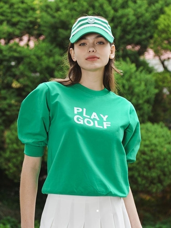 NEW PLAY GOLF 플레이골프 볼륨반팔 티셔츠 GREEN