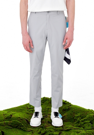 [CELLTY] ACTIVE BANDING TROUSERS-GY