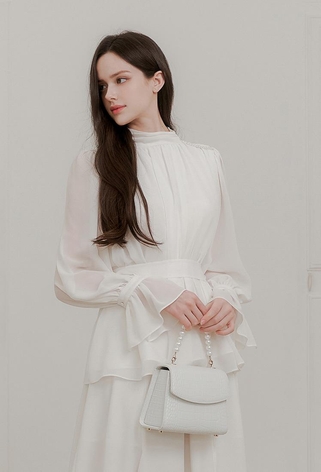 Shasha Blouse (Ivory)