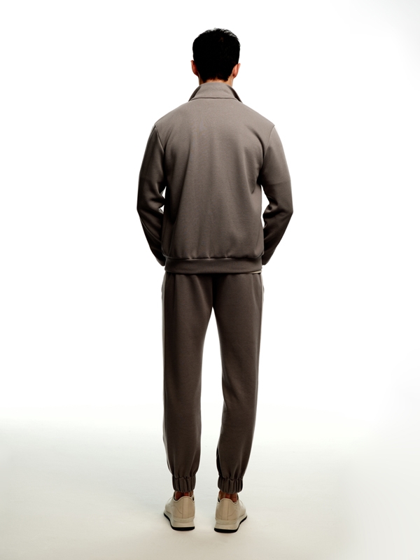 Logo Point Track Pants_Grey