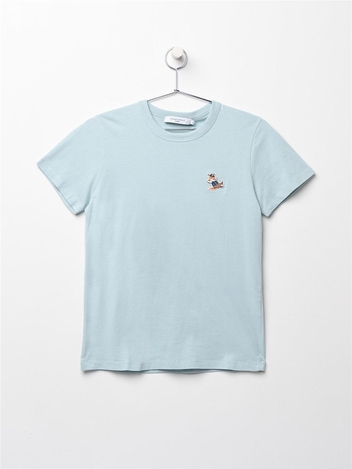 메종키츠네 드레스드 폭스 반팔 KW00107KJ0008 BLUE