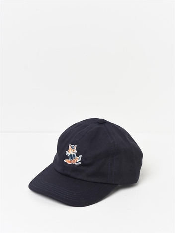 메종키츠네 드레스드 폭스 볼캡 KU06104WW0069 NAVY
