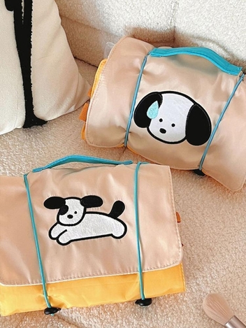마투 PVC파우치 방수 탈부착 여행용 화장품파우치