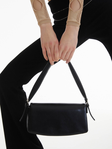 Puffed Lune bag_BLACK