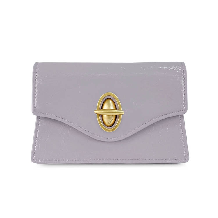 Ellipse lock wallet_Lavender