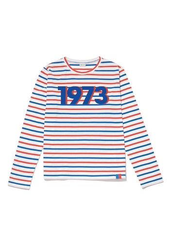 [KULE]The Modern Long 1973 - WHITE/TRUE BLUE/POPPY