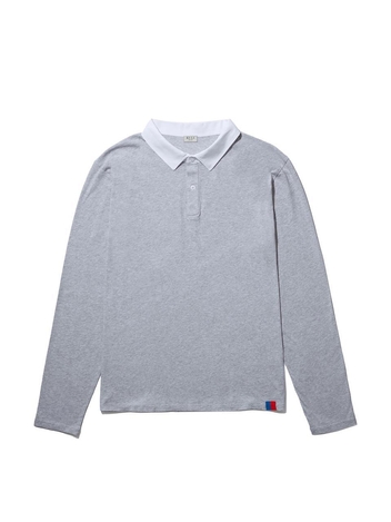 [KULE]THE MENS RUGBY - HEATHER GREY