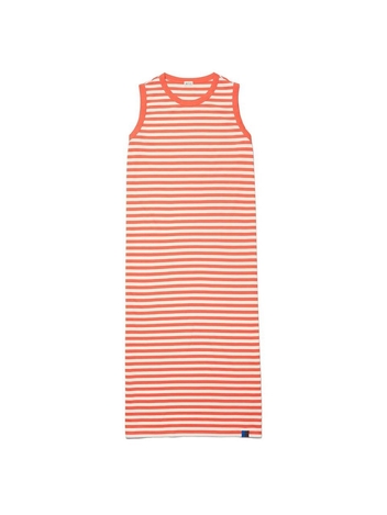 [KULE]THE TANK DRESS - POPPY/CREAM