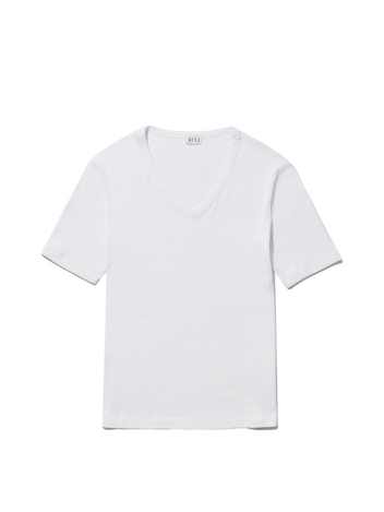 [KULE]THE RIBBED INEZ - WHITE