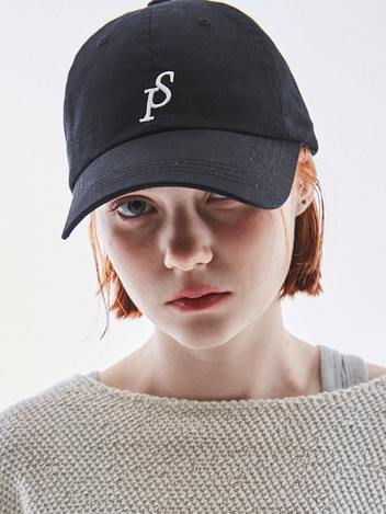 SP LOGO BLACK BALL CAP
