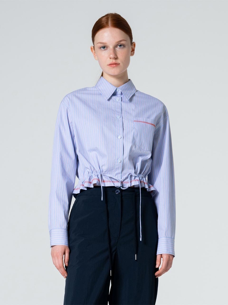 STRIPED STRING SHIRT LIGHT-BLUE MBCSTO018LB