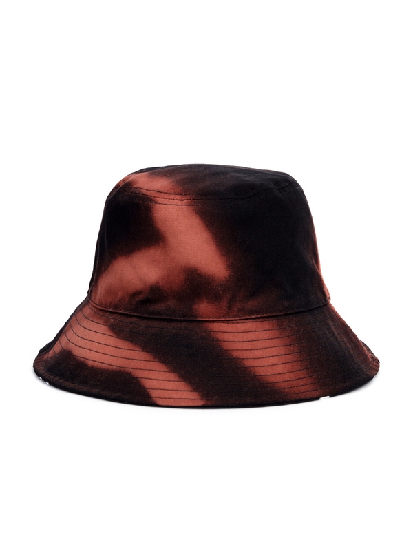 BBD Horizon Bleached Reversible Plate Bucket Hat (Black)