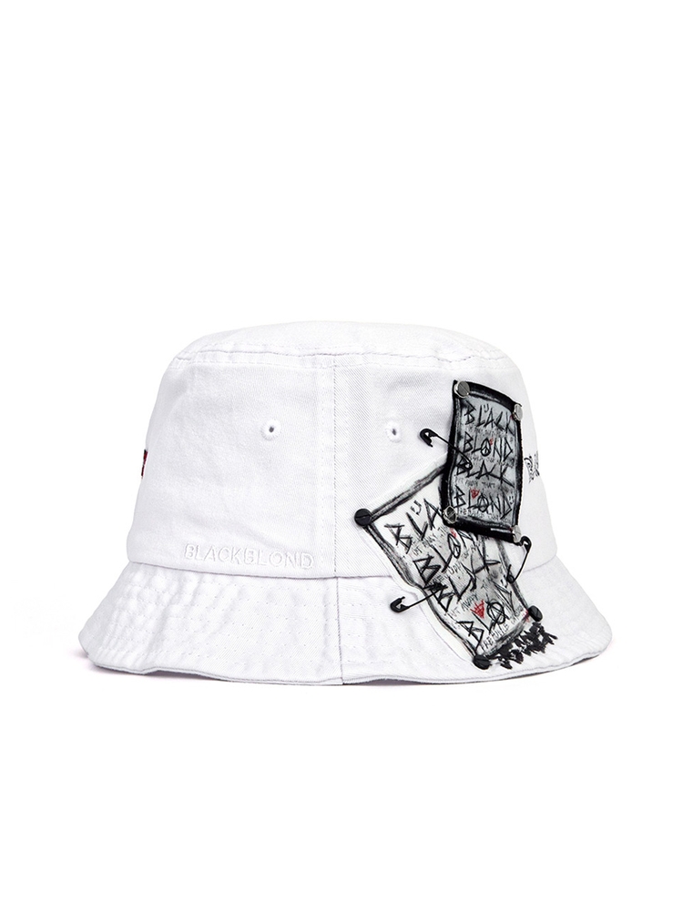 BBD Disorder Patch Bucket Hat (White)