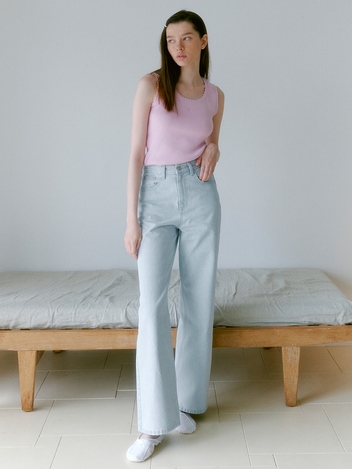 Essential Washing Semi Wide Denim Pants VC2333DN002M