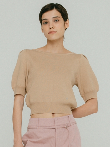 Kate Boat Neck Puff Knit VC2333PO003M