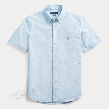 폴로랄프로렌 남성 클래식핏 옥스포드 반팔 셔츠 POLO RALPH LAUREN MCLASSIC FIT OXFORD SHIRT