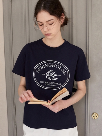 SPRING HOUSE T-SHIRT_NAVY