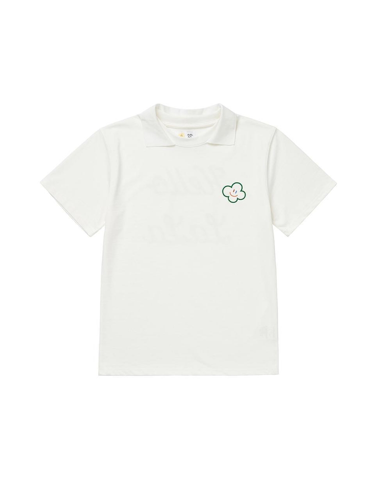 Hello LaLa New PK T-Shirts (헬로 라라 뉴 카라 티셔츠) [Black]