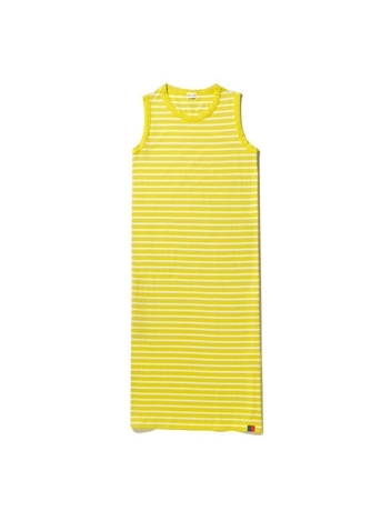 [KULE]The Tank Dress - Yellow/White
