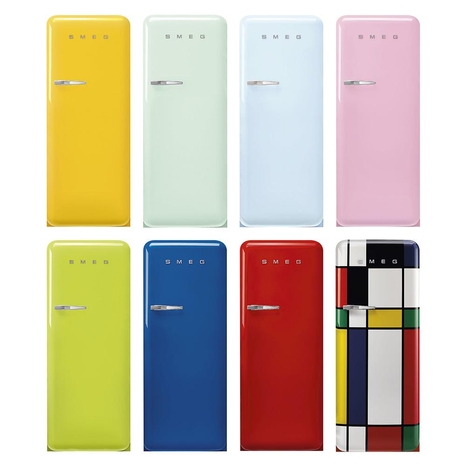 스메그 냉장고 266.1L FAB28 19컬러