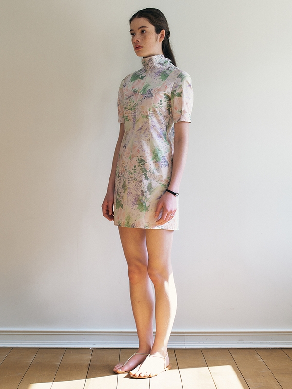 Rose_Cotton Mini Dress_Floral