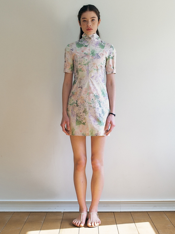 Rose_Cotton Mini Dress_Floral