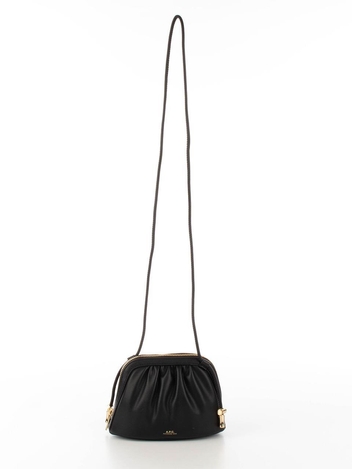 아페쎄 니논 스몰 드로스트링 숄더백 무광 PUAAT F61765 NOIR