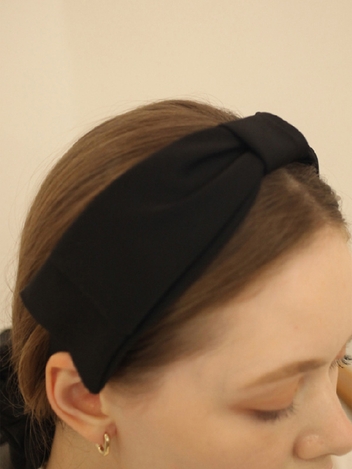 LV042[위즈위드단독]Wide ribbon bandana band