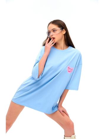캔그래픽 티 스카이블루