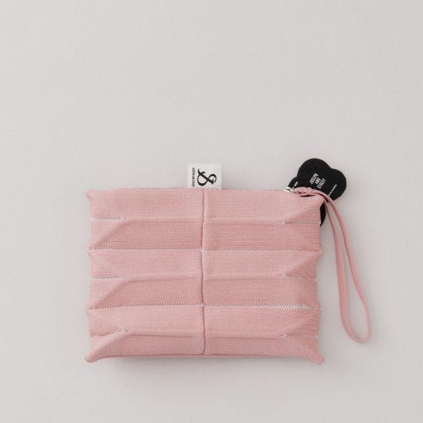 Lucky Pleats Knit Clutch S My Melody Blossom Pink