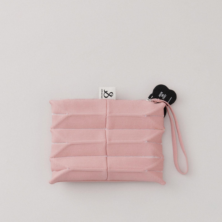 Lucky Pleats Knit Clutch S My Melody Blossom Pink