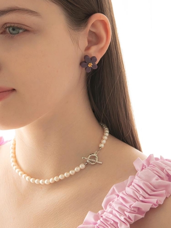 Pearl Chain Necklace 진주 체인 목걸이