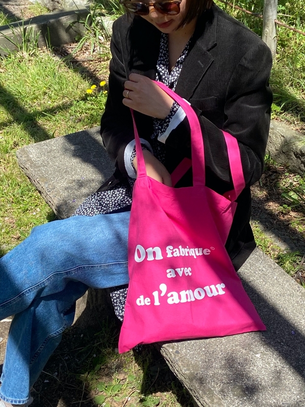 Avec ecobag (Cherry Pink)