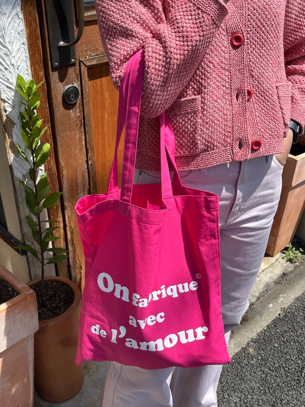 Avec ecobag (Cherry Pink)