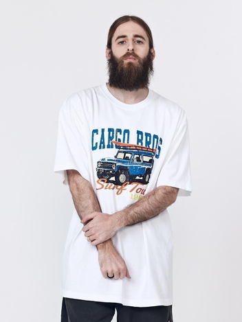 CB SURFCAR OVER SHORT SLEEVE (WHITE)