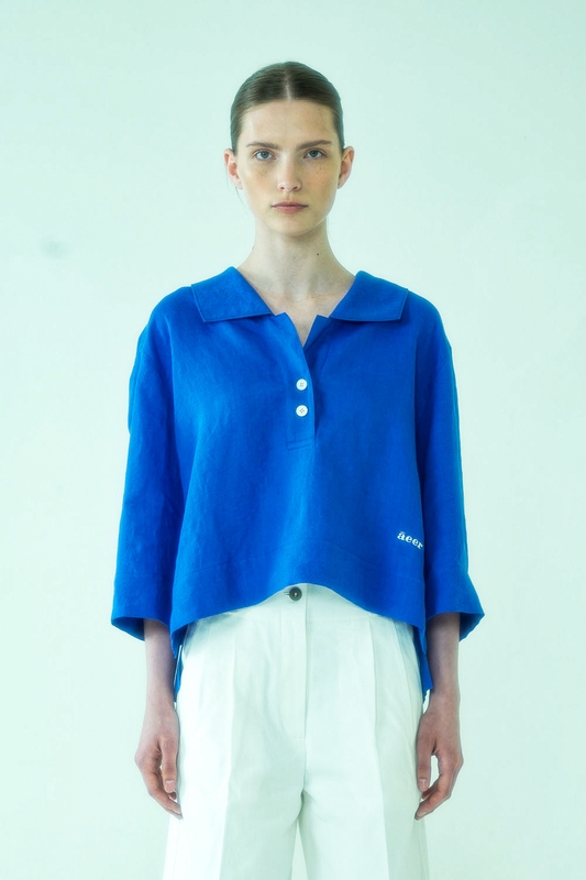 Blouse Polo Sunny Blue