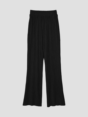 [WIZWID 단독] Shining Pleats Pants WBCSPA003BK
