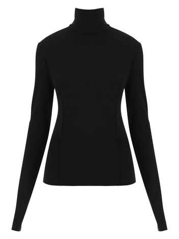 Givenchy jersey top with graphic back BW60ZN30V7