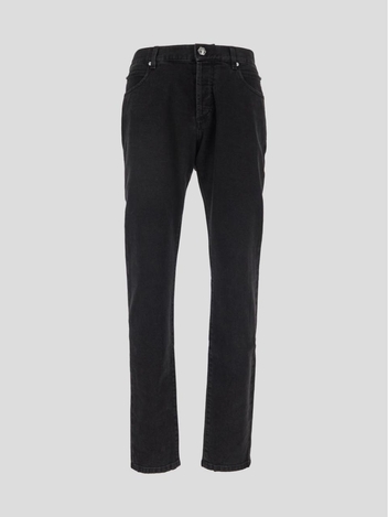 Balmain Black Jeans YH0MG000DC590PC