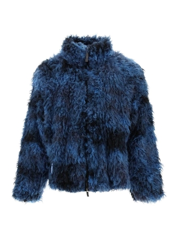 Mcq biosis faux fur jacket 703109 RTB02