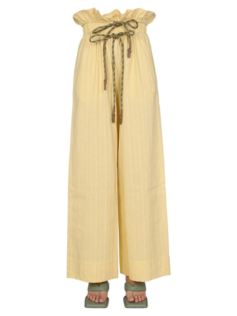 WIDE LEG PANTS ML_0336_YELLOW