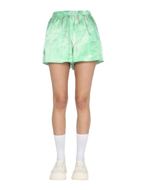 MARBLE EFFECT SHORTS YWCB002_S21FAB0025504