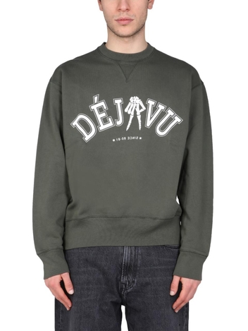 PRINTED SWEATSHIRT  M2226BI_GREEN