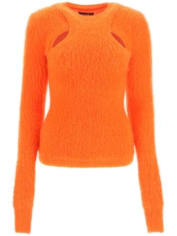 Isabel marant alford mohair blend sweater with cut out details PU2068 22H038I