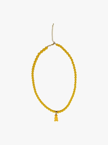 BEAR NECKLACE_YELLOW