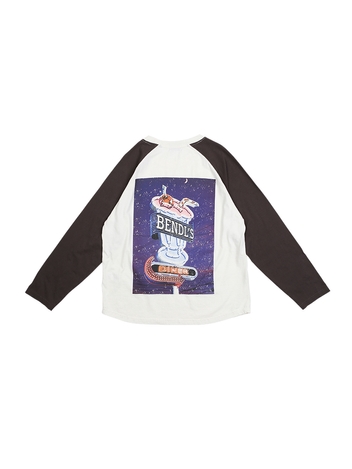 NIGHT DINER T-SHIRTS -BROWN