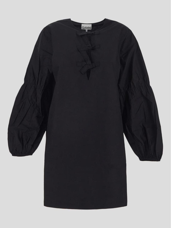Ganni Ribbon Mini Dress F7560099