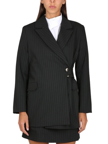 JACKET WITH STRIPED PATTERN F7632_099