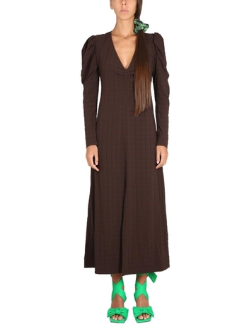 SEERSUCKER MAXI DRESS F7433_979