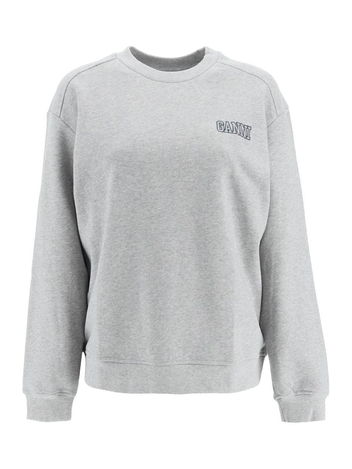 Ganni logo embroidered isoli sweatshirt T3170
